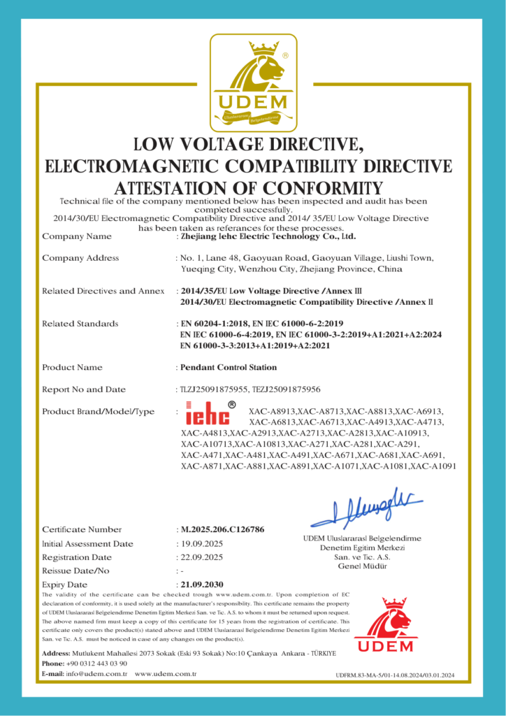 XAC CE Certificate 0