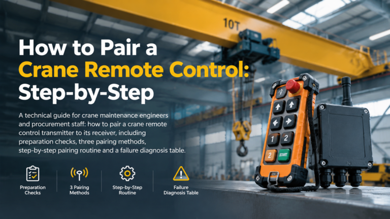 How to Pair a Crane Remote Control: Step-by-Step Guide