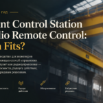 Comparing a pendant control station with radio remote control for cranes