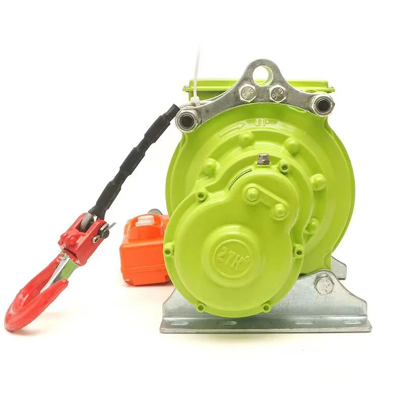 compact electric wire rope hoist winch (3)