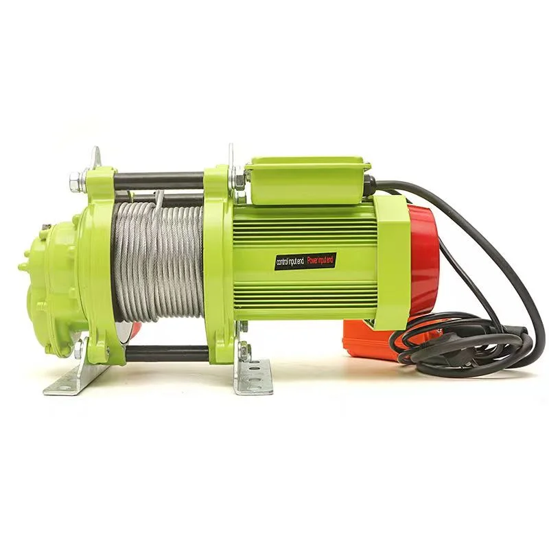 compact electric wire rope hoist winch (4)
