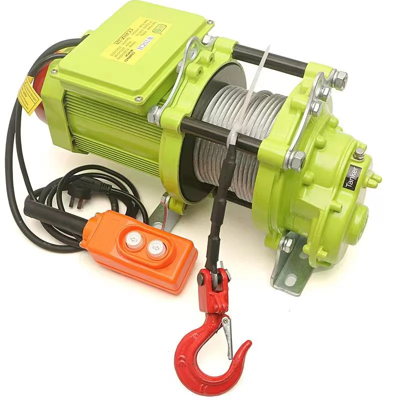 compact electric wire rope hoist winch (5)