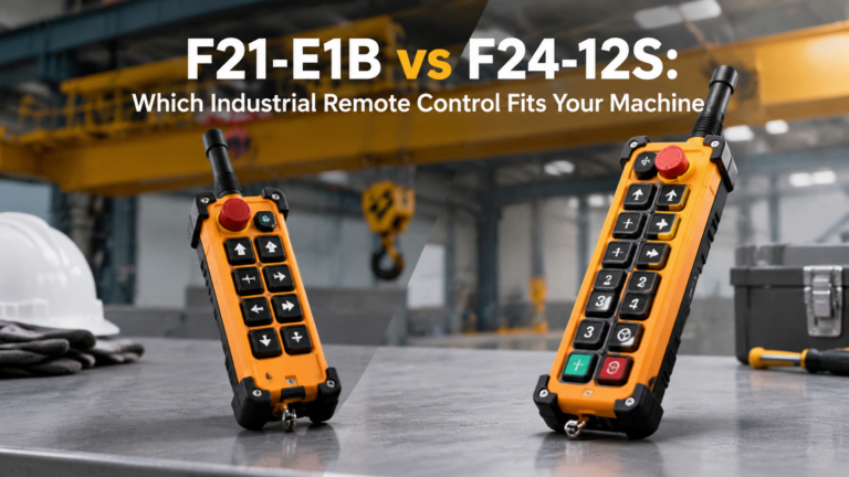 F21-E1B vs F24-12S: Which Remote Control Fits Your Machine?